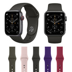 Cinturino in silicone per Apple Watch 38mm serie 1-3