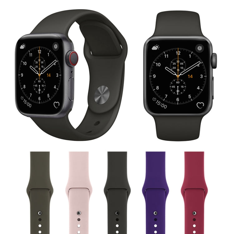 Cinturino in silicone per Apple Watch 38mm serie 1-3