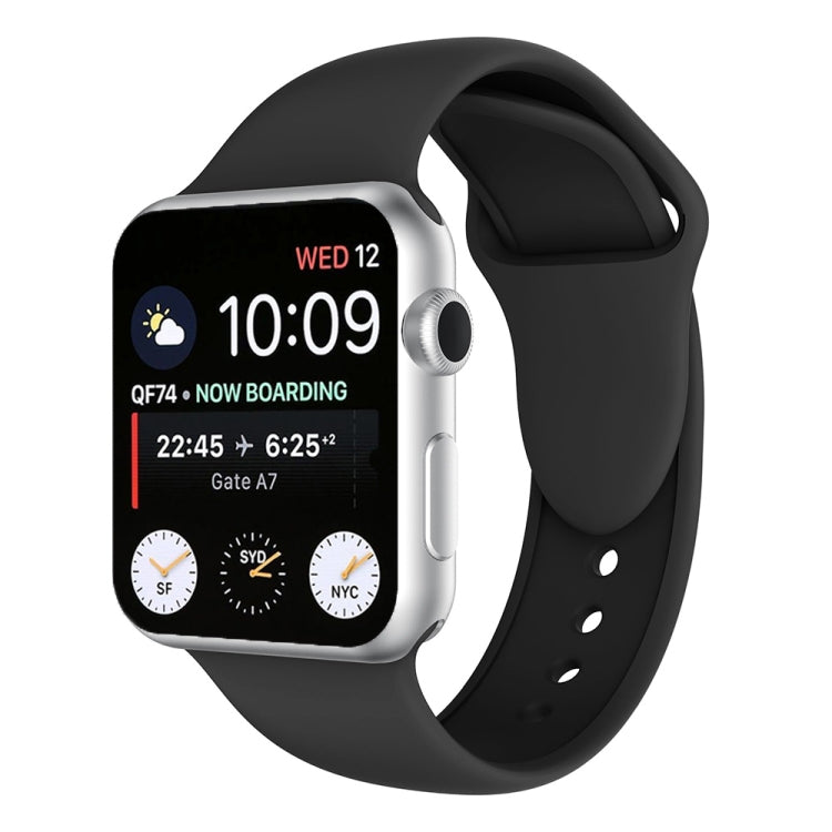 Cinturino in silicone con doppi rivetti per Apple Watch 42mm