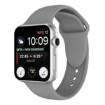 Cinturino in silicone con doppi rivetti per Apple Watch 42mm