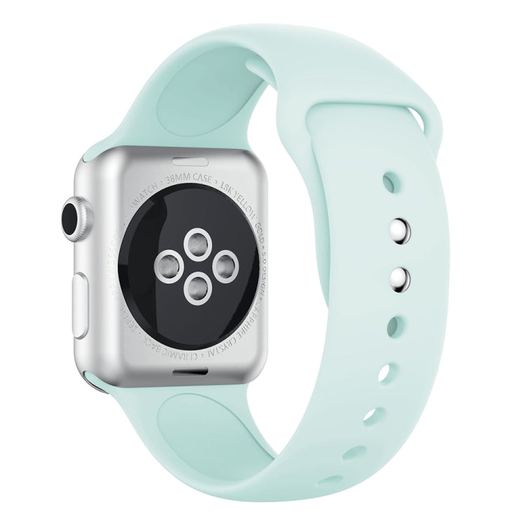 Cinturino in silicone con doppi rivetti per Apple Watch 42mm