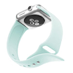 Cinturino in silicone con doppi rivetti per Apple Watch 42mm
