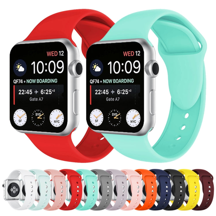 Cinturino in silicone con doppi rivetti per Apple Watch 42mm