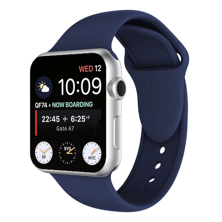 Cinturino in silicone con doppi rivetti per Apple Watch 38mm