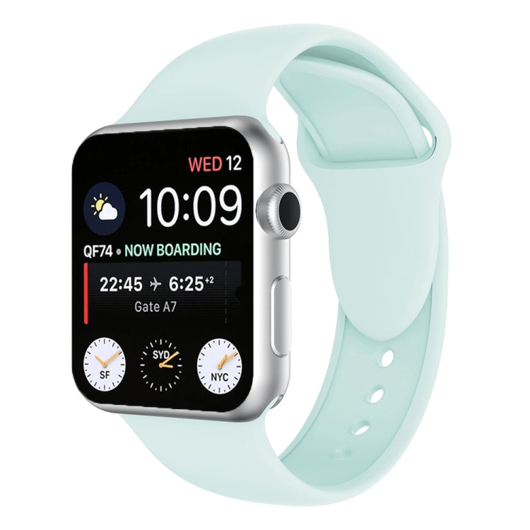 Cinturino in silicone con doppi rivetti per Apple Watch 38mm
