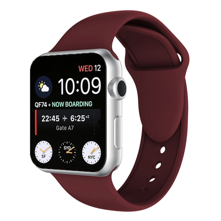 Cinturino in silicone con doppi rivetti per Apple Watch 38mm
