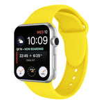 Cinturino in silicone con doppi rivetti per Apple Watch 38mm