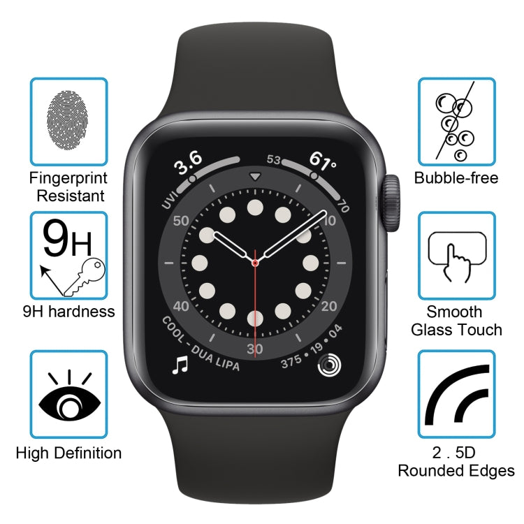 Pellicola vetro temperato 9H per Apple Watch 40mm