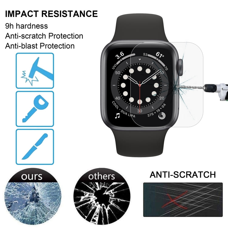 Pellicola vetro temperato 9H per Apple Watch 44mm