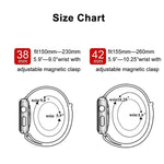 Cinturino nylon magnetico per Apple Watch 42-49mm