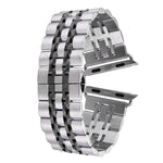Cinturino in acciaio con fibbia farfalla per Apple Watch 42mm