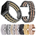 Cinturino in acciaio con fibbia farfalla per Apple Watch 42mm