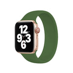 Cinturino elastico in silicone per Apple Watch, misura S 130 mm