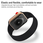 Cinturino elastico in silicone per Apple Watch, misura S 130 mm