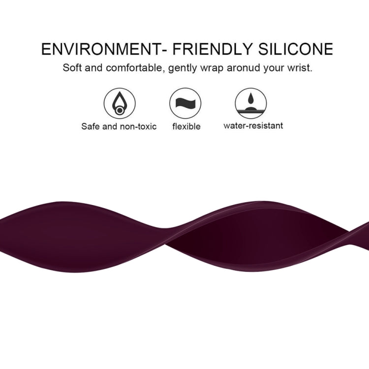Cinturino elastico in silicone per Apple Watch, misura S 130 mm