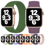 Cinturino elastico in silicone per Apple Watch, misura S 130 mm