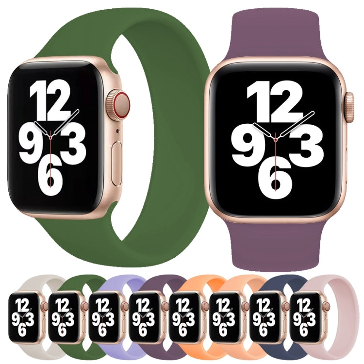 Cinturino elastico in silicone per Apple Watch, misura S 130 mm