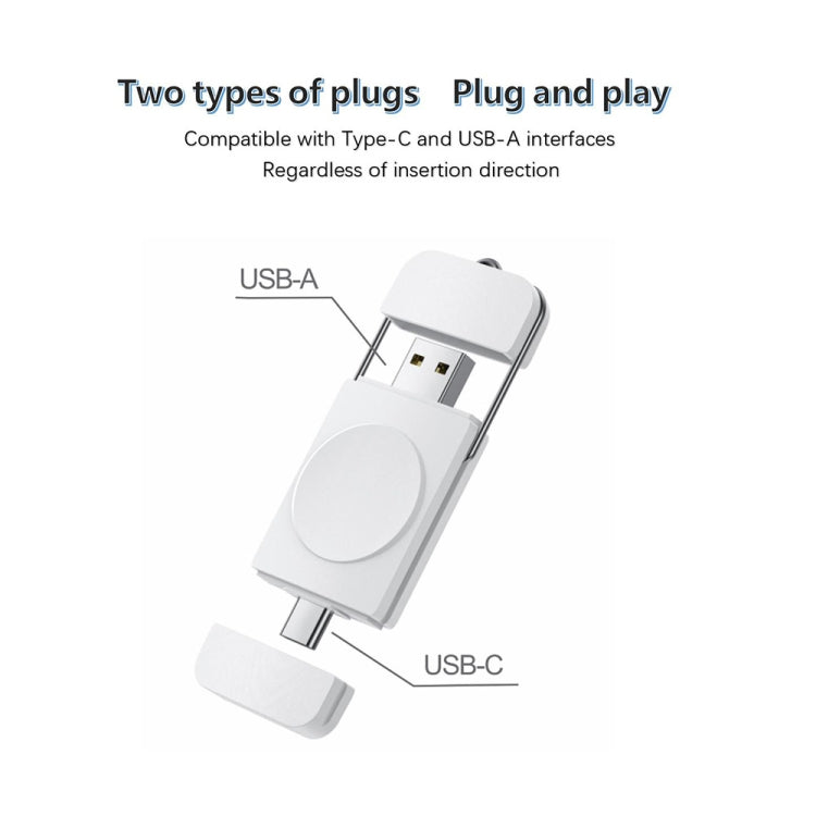 Caricatore rapido wireless magnetico USB tipo C per Samsung Watch
