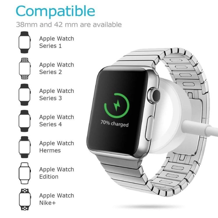 Caricabatterie wireless magnetico portatile 2m per Apple Watch