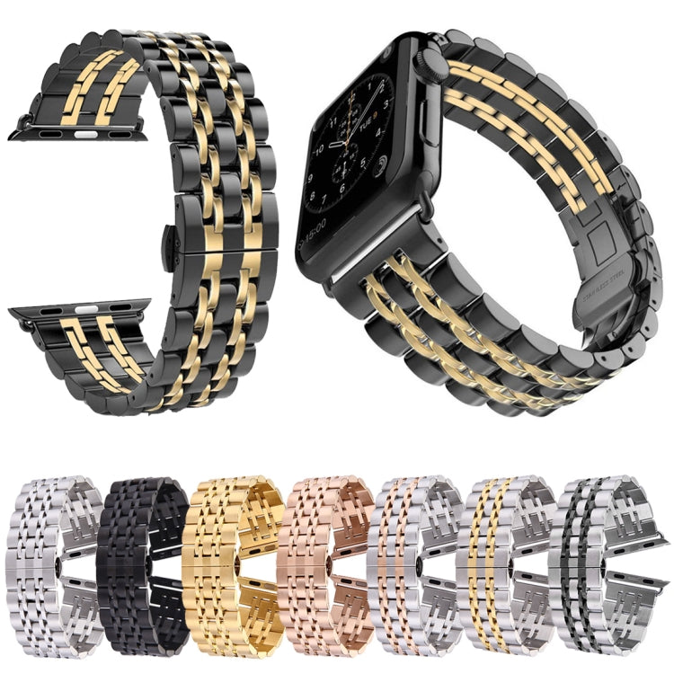 Cinturino acciaio 22mm per Apple Watch 42mm uomo