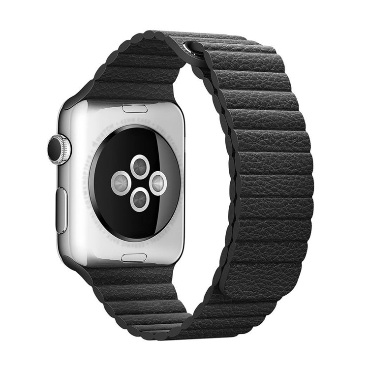 Cinturino in pelle PU con chiusura magnetica per Apple Watch 38mm
