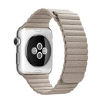 Cinturino in pelle PU con chiusura magnetica per Apple Watch 38mm