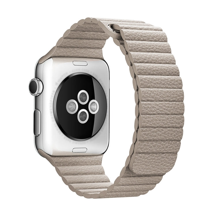 Cinturino in pelle PU con chiusura magnetica per Apple Watch 38mm