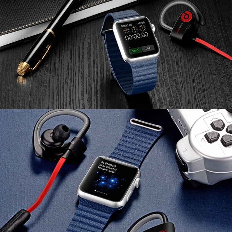 Cinturino in pelle PU con chiusura magnetica per Apple Watch 42mm