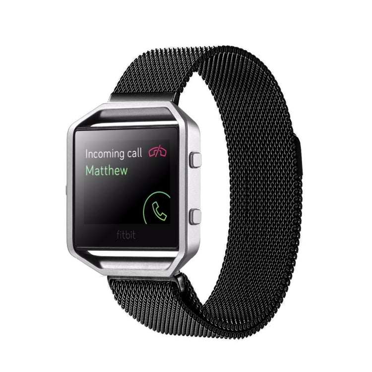 Cinturino in acciaio con chiusura magnetica per Fitbit Blaze