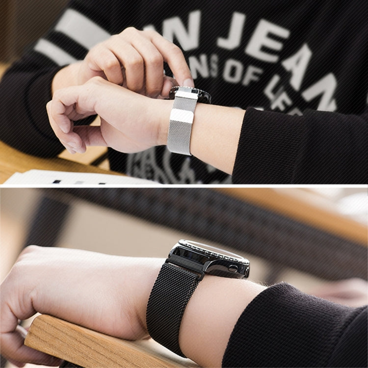 Cinturino in acciaio con chiusura magnetica per Fitbit Blaze