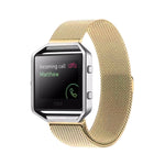 Cinturino in acciaio con chiusura magnetica per Fitbit Blaze