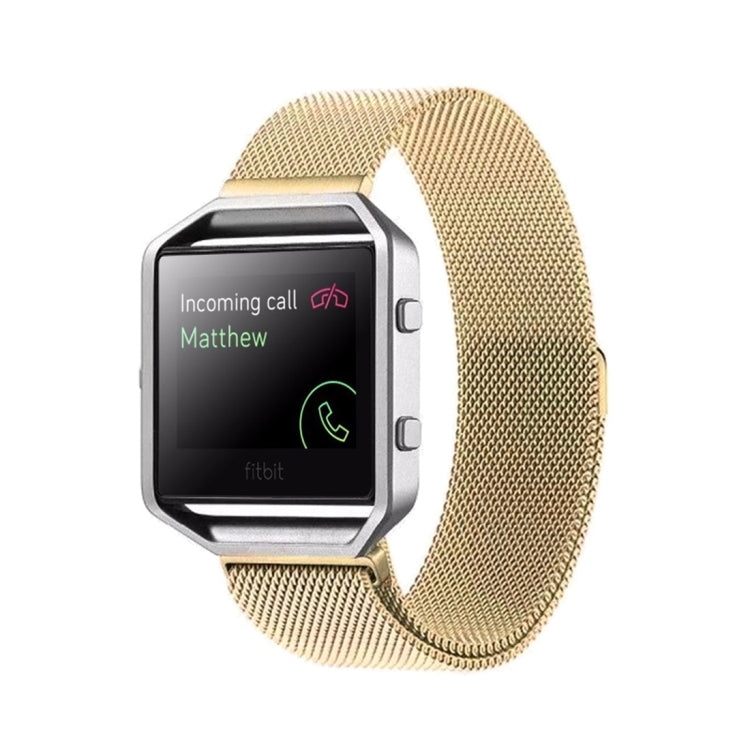 Cinturino in acciaio con chiusura magnetica per Fitbit Blaze