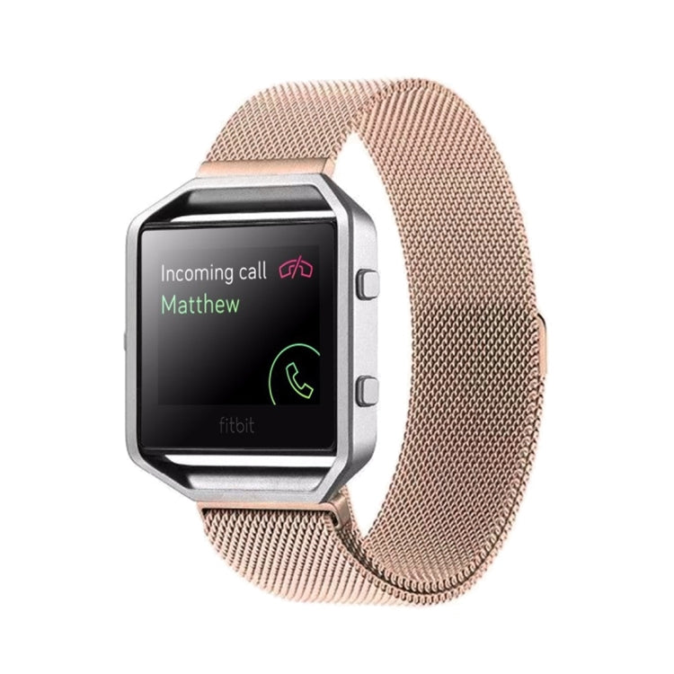 Cinturino in acciaio con chiusura magnetica per Fitbit Blaze