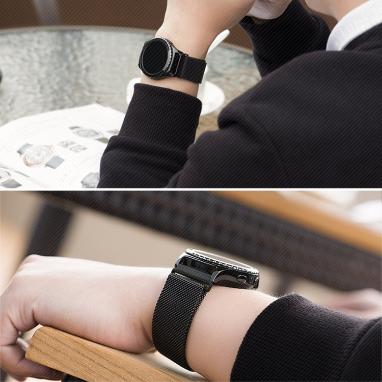 Cinturino in acciaio con chiusura magnetica per Samsung Gear S2