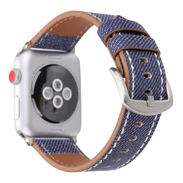 Cinturino in pelle modello cowboy per Apple Watch 42mm
