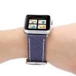 Cinturino in pelle modello cowboy per Apple Watch 42mm