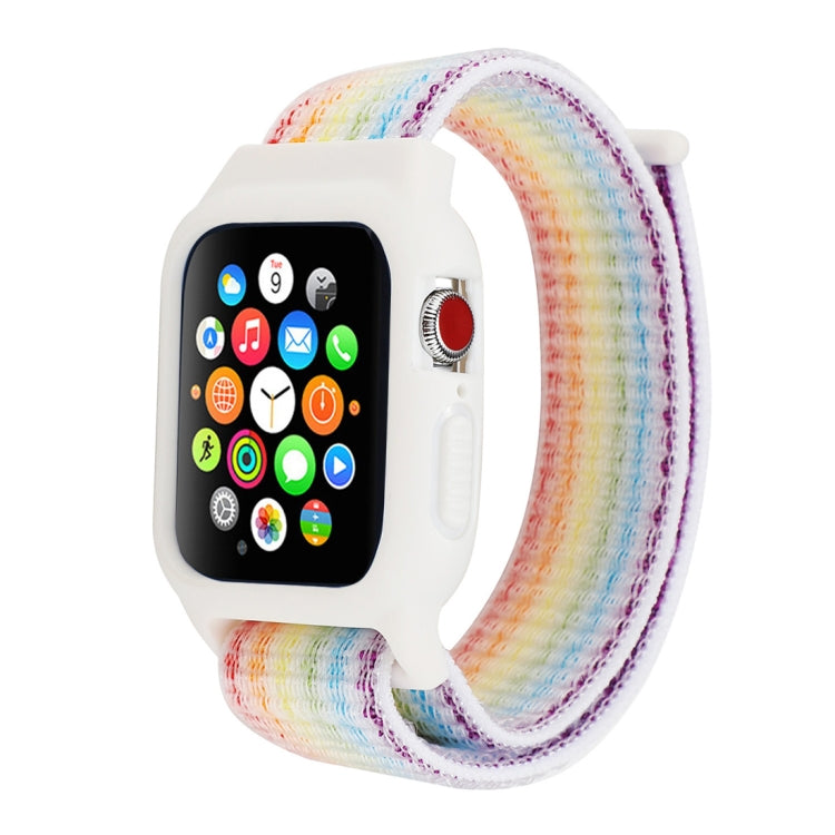 Cinturino nylon con chiusura a strappo per Apple Watch
