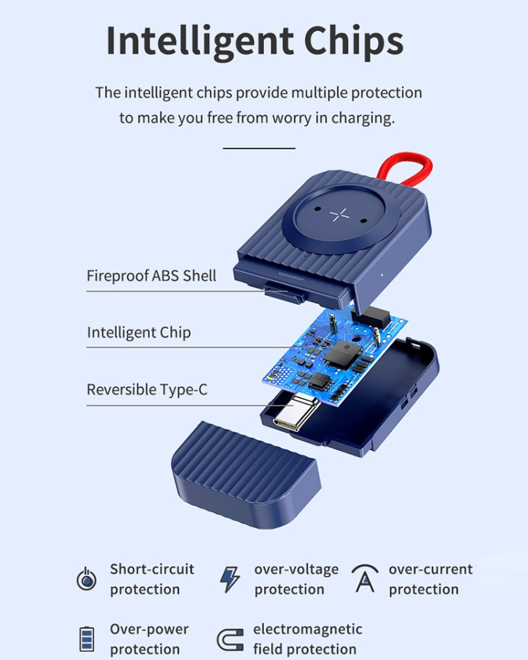 Caricabatterie wireless magnetico ROCK W26 per Huawei Watch