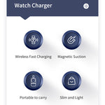 Caricabatterie wireless magnetico ROCK W26 per Huawei Watch