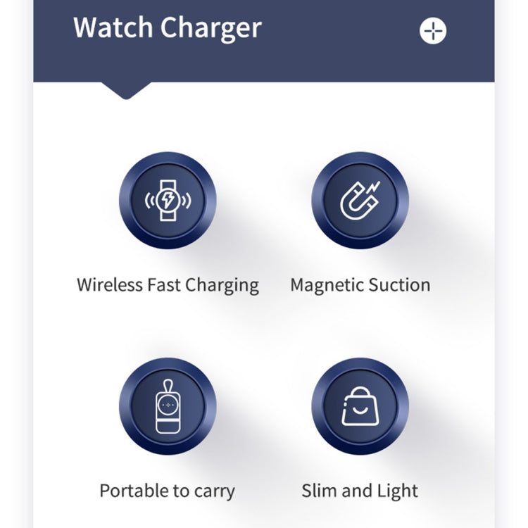 Caricabatterie wireless magnetico ROCK W26 per Huawei Watch