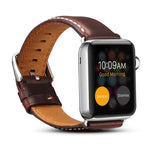 Cinturino in pelle retrò per Apple Watch serie 8, 7, SE e 5
