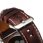 Cinturino in pelle retrò per Apple Watch serie 8, 7, SE e 5