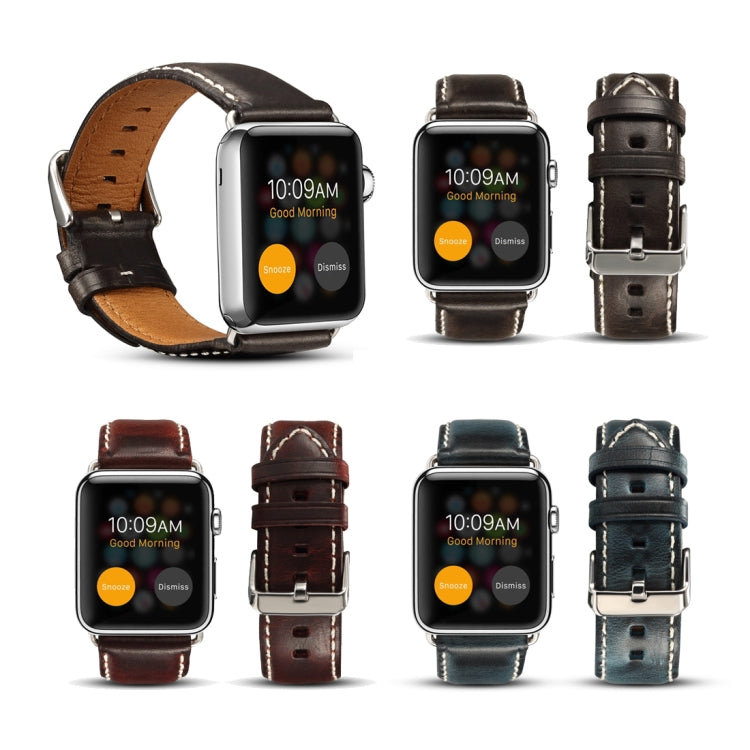 Cinturino in pelle retrò per Apple Watch serie 8, 7, SE e 5
