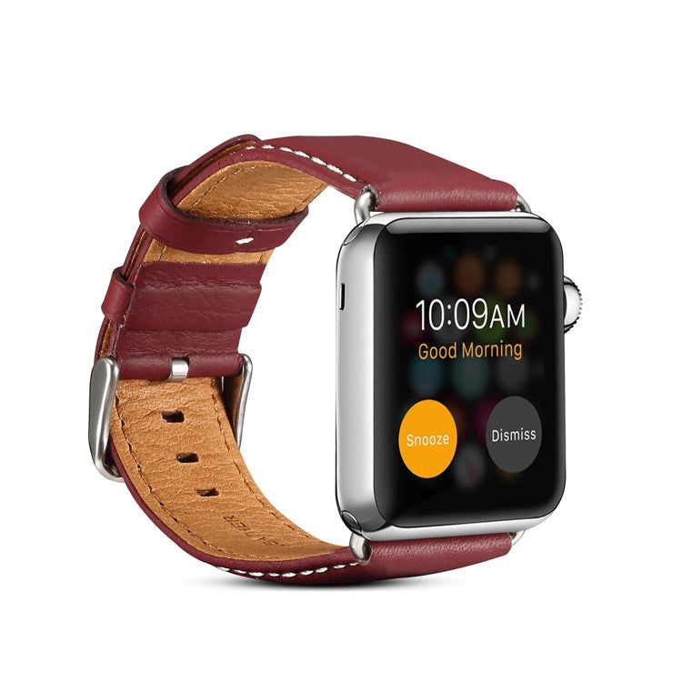 Cinturino in pelle per Apple Watch serie 1-8 e SE