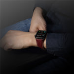 Cinturino in pelle per Apple Watch serie 1-8 e SE