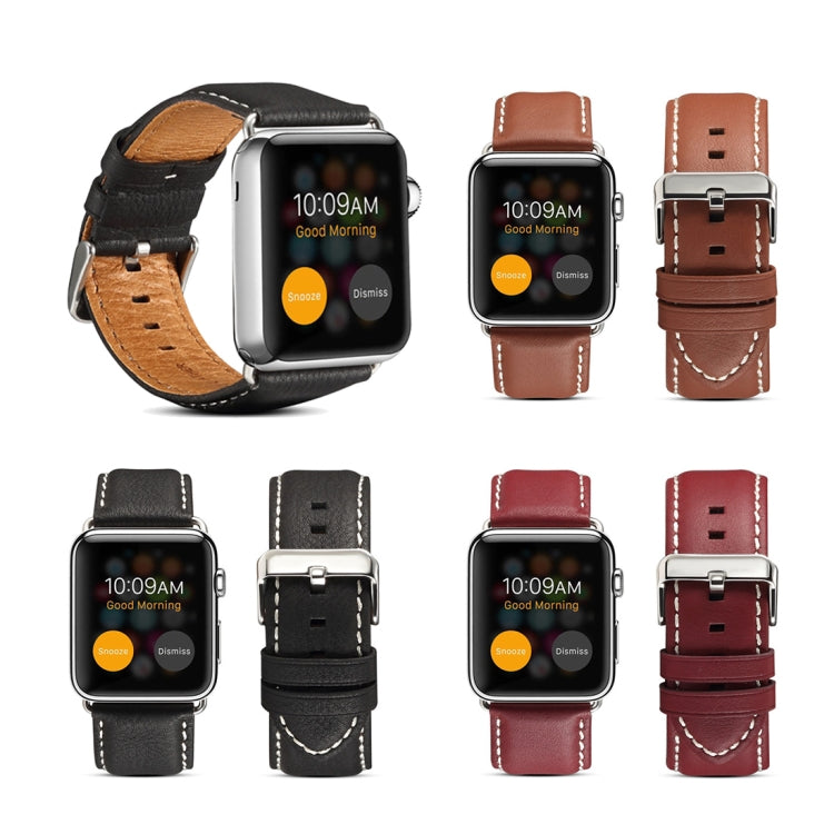 Cinturino in pelle per Apple Watch serie 1-8 e SE