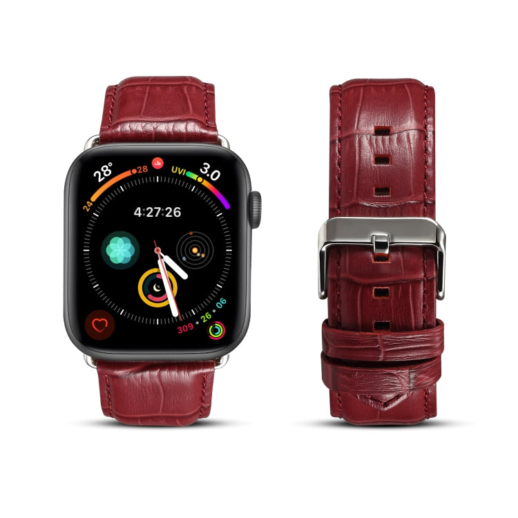 Cinturino in pelle per Apple Watch Serie 7/6/SE/5/4/3/2/1
