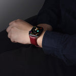Cinturino in pelle per Apple Watch Serie 7/6/SE/5/4/3/2/1