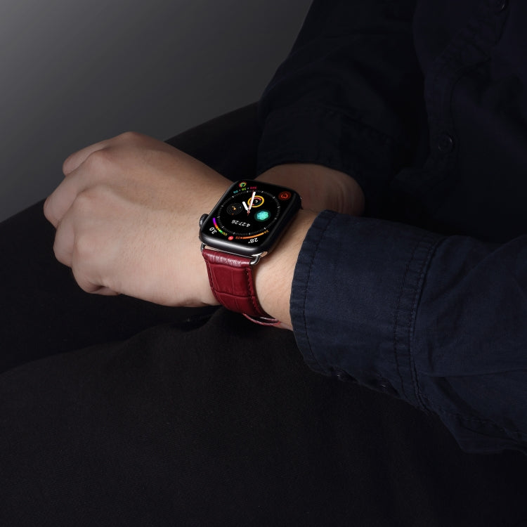 Cinturino in pelle per Apple Watch Serie 7/6/SE/5/4/3/2/1