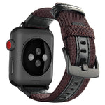 Cinturino in nylon per Apple Watch 42mm con fibbia acciaio